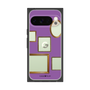 プレミアムスクエアケース［ Photo Frames - Purple ］