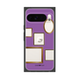 プレミアムスクエアケース［ Photo Frames - Purple ］