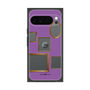 プレミアムスクエアケース［ Photo Frames - Purple ］