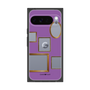 プレミアムスクエアケース［ Photo Frames - Purple ］