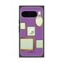 プレミアムスクエアケース［ Photo Frames - Purple ］