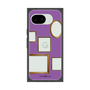 プレミアムスクエアケース［ Photo Frames - Purple ］
