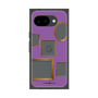 プレミアムスクエアケース［ Photo Frames - Purple ］
