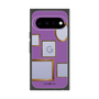 プレミアムスクエアケース［ Photo Frames - Purple ］