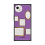 プレミアムスクエアケース［ Photo Frames - Purple ］