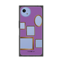 プレミアムスクエアケース［ Photo Frames - Purple ］