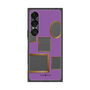 プレミアムスクエアケース［ Photo Frames - Purple ］