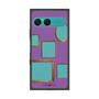 プレミアムスクエアケース［ Photo Frames - Purple ］