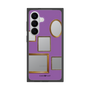 プレミアムスクエアケース［ Photo Frames - Purple ］