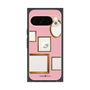プレミアムスクエアケース［ Photo Frames - Pink ］