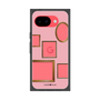 プレミアムスクエアケース［ Photo Frames - Pink ］