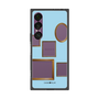 プレミアムスクエアケース［ Photo Frames - Light Blue ］