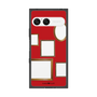 プレミアムスクエアケース［ Photo Frames - Red ］