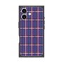 プレミアムスクエアケース［ Tartan Check - Purple ］