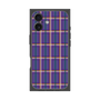 プレミアムスクエアケース［ Tartan Check - Purple ］