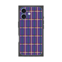 プレミアムスクエアケース［ Tartan Check - Purple ］