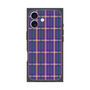 プレミアムスクエアケース［ Tartan Check - Purple ］