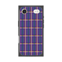 プレミアムスクエアケース［ Tartan Check - Purple ］