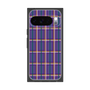 プレミアムスクエアケース［ Tartan Check - Purple ］