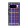 プレミアムスクエアケース［ Tartan Check - Purple ］