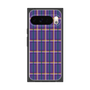 プレミアムスクエアケース［ Tartan Check - Purple ］