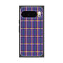 プレミアムスクエアケース［ Tartan Check - Purple ］