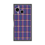 プレミアムスクエアケース［ Tartan Check - Purple ］