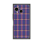 プレミアムスクエアケース［ Tartan Check - Purple ］