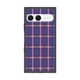 プレミアムスクエアケース［ Tartan Check - Purple ］