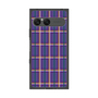 プレミアムスクエアケース［ Tartan Check - Purple ］