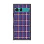 プレミアムスクエアケース［ Tartan Check - Purple ］