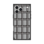 プレミアムスクエアケース［ Tartan Check - Gray ］