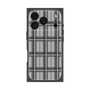 プレミアムスクエアケース［ Tartan Check - Gray ］
