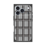 プレミアムスクエアケース［ Tartan Check - Gray ］