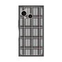 プレミアムスクエアケース［ Tartan Check - Gray ］
