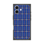 プレミアムスクエアケース［ Tartan Check - Blue ］