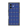 プレミアムスクエアケース［ Tartan Check - Blue ］