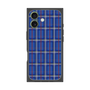 プレミアムスクエアケース［ Tartan Check - Blue ］