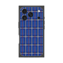 プレミアムスクエアケース［ Tartan Check - Blue ］