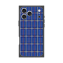 プレミアムスクエアケース［ Tartan Check - Blue ］