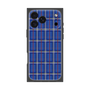 プレミアムスクエアケース［ Tartan Check - Blue ］