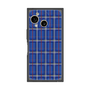 プレミアムスクエアケース［ Tartan Check - Blue ］