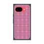 プレミアムスクエアケース［ Tartan Check - Pink ］
