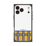 プレミアムスクエアケース［ CASEPLAY Tartan Check - Yellow ］