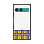 プレミアムスクエアケース［ CASEPLAY Tartan Check - Yellow ］