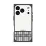 プレミアムスクエアケース［ CASEPLAY Tartan Check - Gray ］