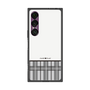 プレミアムスクエアケース［ CASEPLAY Tartan Check - Gray ］