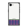 プレミアムスクエアケース［ CASEPLAY Tartan Check - Purple ］