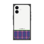 プレミアムスクエアケース［ CASEPLAY Tartan Check - Purple ］