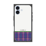 プレミアムスクエアケース［ CASEPLAY Tartan Check - Purple ］